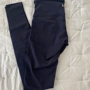 Navy Full-length Lululemon Leggings
